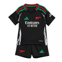 Maglie da calcio Arsenal Ben White #4 Seconda Maglia Bambino 2024-25 Manica Corta (+ Pantaloni corti)